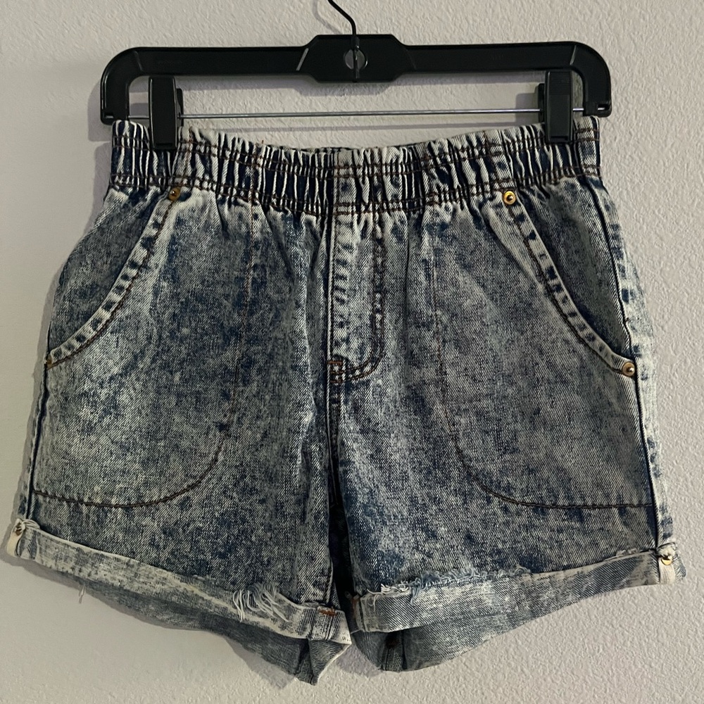 Rare Retro Carmar Stonewashed Shorts